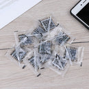10pcs Phone Tempered Glass White Edge Eliminate Liquid with BrushA3C