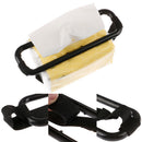 1 Pcs Auto Accessories Car Sun Visor Tissue Box Holder Paper Seats Back Brac_3C