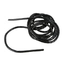 12mm 4M Computer Cable Wrapper Organizer Spiral Wrap Band for PC TV