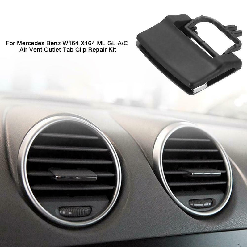 Car A/C Air Vent Outlet Tab Clip Repair Kit for Mercedes Benz W164 X164 ML