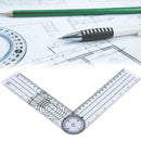 Ruler Measuring Tool Degree Angle Protractor Metric Measure Tool
