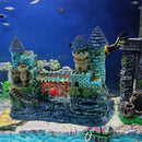 25cm Medieval Towers Castle Aquarium Decoration Fish Tank Cave Landscape New