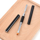 Nail Brush Pen Dual-ended Slice Shape Tool LED UV Poly Gel Manicure Set