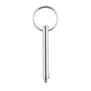 2x Stainless Steel Bimini Quick Release Pins Hardware for Boat Canvas Cover