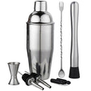 Cocktail Shaker Set Includes Martini Shaker, Mixing Spoon, Muddler, Measuri U3O3