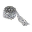 1Yard 30mm Rhinestone Applique Iron on Trim Wedding Belt Sash Dress Decorative