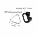 2x Camera Strap Triangle Split Ring Adapter+Cap For Fuji Nikon Canon Lecia M9K6