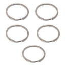 1X(100 Large 30Mm Split Ring Keyring Key Holder Loop Hoop