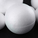 1 pcs Polystyrene Styrofoam Foam Ball White Craft Balls X7T2 Christmas D We W1V9