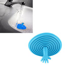 Cool Hand Shape Sink Plug Water Sink Stopper for Washroom Bathtub Random Color