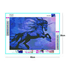 5D DIY Full Drill Diamond Painting Horse Cross Stitch Embroidery Mosaic Kit