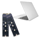 NVMe PCIe M.2 Key S Expansion Adapter Card For Macbook 2013 2014 Air V1O5 Y9K1