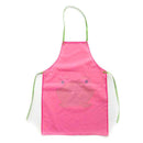Lovely Kids Children Baby Girls Cartoon Printed Waterproof Cooking Apron (P O2I6