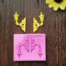 Silicone Wall Light Lamp Fondant Cake Mold Chocolate Sugarcraft Mould Decor U3S1