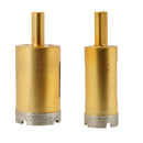 Set of 2 Diamond Holesaw Tile Ceramic Glass Slate Porcelain Marble Drill Bits