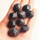 Natural Garnet Rough Stone Large Particle Raw Material Mineral Sample Fish