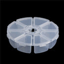 diamond painting boxes mini 8 grids rhinestone gems plastic box round storage JR