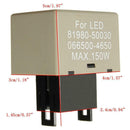8 Pin  Adjustable LED Flasher Assy Relay Fix