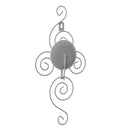 Wall Mounted Iron Tealight Votive Candle Holder Stand Home Decor White