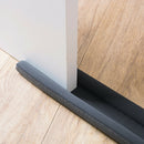 Door Bottom Sealing Strip Guard Sealer Stopper Door Weatherstrip (Black) A