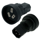 Power Cable UPS / PDU IEC 320 C14 A SAA Australia AC Adapter Female (black)