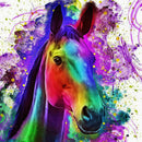 5D DIY Full Drill Diamond Painting Cross Stitch Embroidery Kit (Horse07)