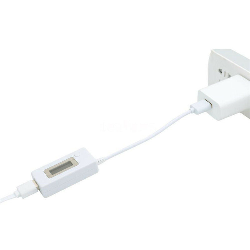 USB LCD DetectorVoltmeter AmmeterPower Capacity Battery Current Meter Tester  Cy