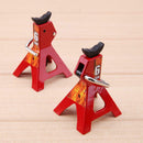 2pcs Simulation 6Ton Scale Jack Stands for Axial SCX10 TAMIYA CC01 RC Truck SN9F