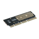Adapter PCIe X16 with  Sink M.2 SSD Key M to PCI-E Expansion Card