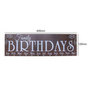 Wooden Calendar Board Family Special Dates Sign Birthday Mark Hanging Decor