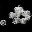 20x spring Cages Pendants Findings 25x20mm K9P1