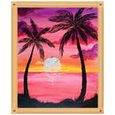 5D DIY Full Drill Diamond Painting Sunset Cross Stitch Embroidery Craft
