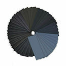 72Pcs 400 to 3000 Grit Wet Dry Sandpaper Assortment 9 x 3.6 Inches for Auto