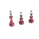 Aluminum Stainless Thumb Knob Bolt Nut Screw Set For GoPro Hero3+/3/2/1-Red