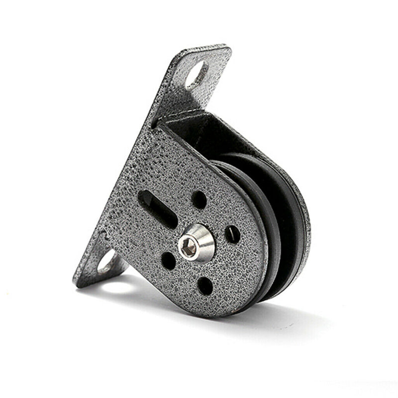 Fitness Steel 300kg Load Bearing Pulley Lifting Workout DIY Cable Silent Pulley