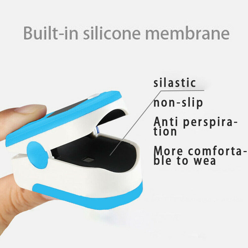 Fingertip Pulse Oximeter, OLED Display, Blood Oxygen Saturation Monitor