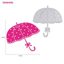 DIY Umbrella Cutting Dies Stencils Scrapbooking Embossing Paper Card Decor