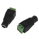 20pcs CCTV Camera 5.5 x 2.1mm DC Power Cable Female Plug Connector Adapter  X3T9