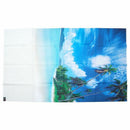 0.9x1.5m Vinyl Thin Photo Studio Props Photography Backdrops Blue Seaside B