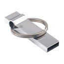 Metal Thumb Drive Waterproof Key Ring USB Flash Drive with Keychain 2T