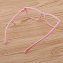 2pcs Plastic Kids Eyeglass Anti-Blue Light Soft Frame Computer Glasses