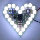 Electronic Heart Shape Breathing Lamp Kit Breathing LED Suite White Productio JR