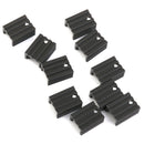 10pcs Black 20x15x10mm Aluminum Heat Sink Cooling Fin for TO-220 Triode IC
