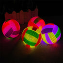 LED Volleyball Flashing Light Up Color Changing Bouncing Hedgehog Ball Dog Toys