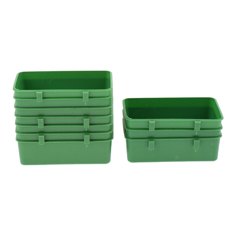 30 Pieces Bird Feeder,Seed Food Container,Cage Accessories for Finch Parakeet