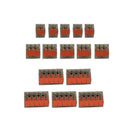 15x Universal Compact Wire Connector Terminal Block PCT-412/413/415 Ter VIO