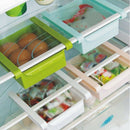 Slide Freezer Fridge Space Saver Storage Box Organizer Holder Shelf Rack Ne B9F7