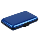 Waterproof Business Id Credit Card Wallet Holder Aluminum Metal Case Box (R