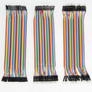 120pcs 2.54mm 1pin Jumper Wire DuPont Cable for Arduino 20cm