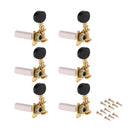 6pcs Open Machine Heads String Tuners Tuning Pegs for Classic Guitar Parts